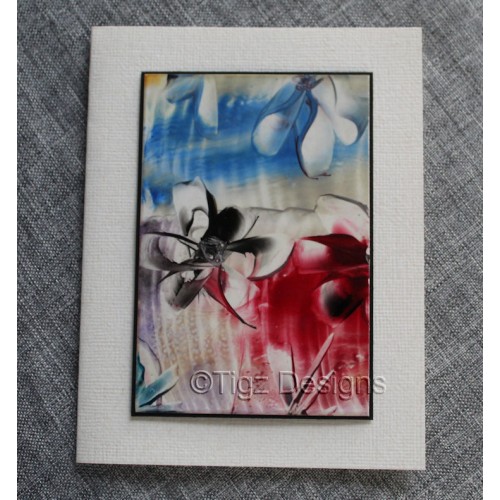 Encaustic Elements - New Home Greeting Card - Made in Creston BC #21-05